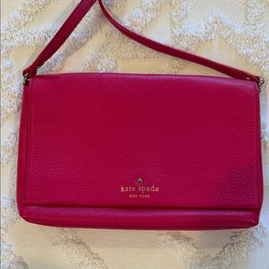 Kate Spade Pink Leather Shoulder Bag